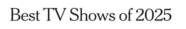 Best TV Shows of 2025